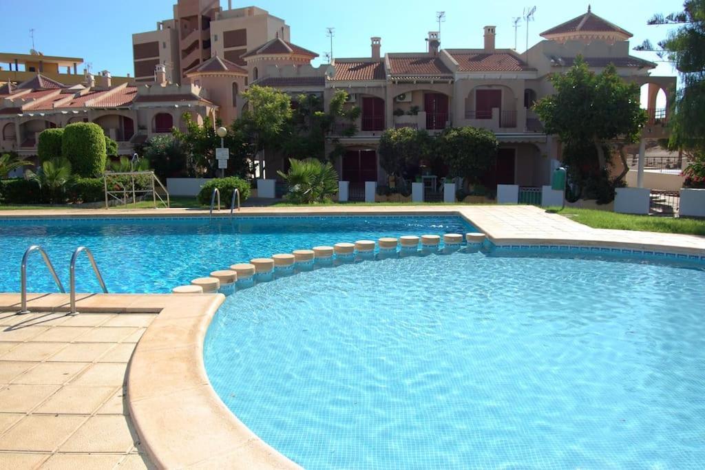 El Puerto de Mazarrón Precioso Duplex Con Piscina, En 1ª Linea De Playaヴィラ エクステリア 写真