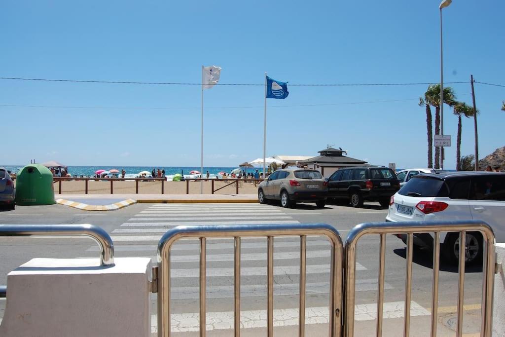 El Puerto de Mazarrón Precioso Duplex Con Piscina, En 1ª Linea De Playaヴィラ エクステリア 写真