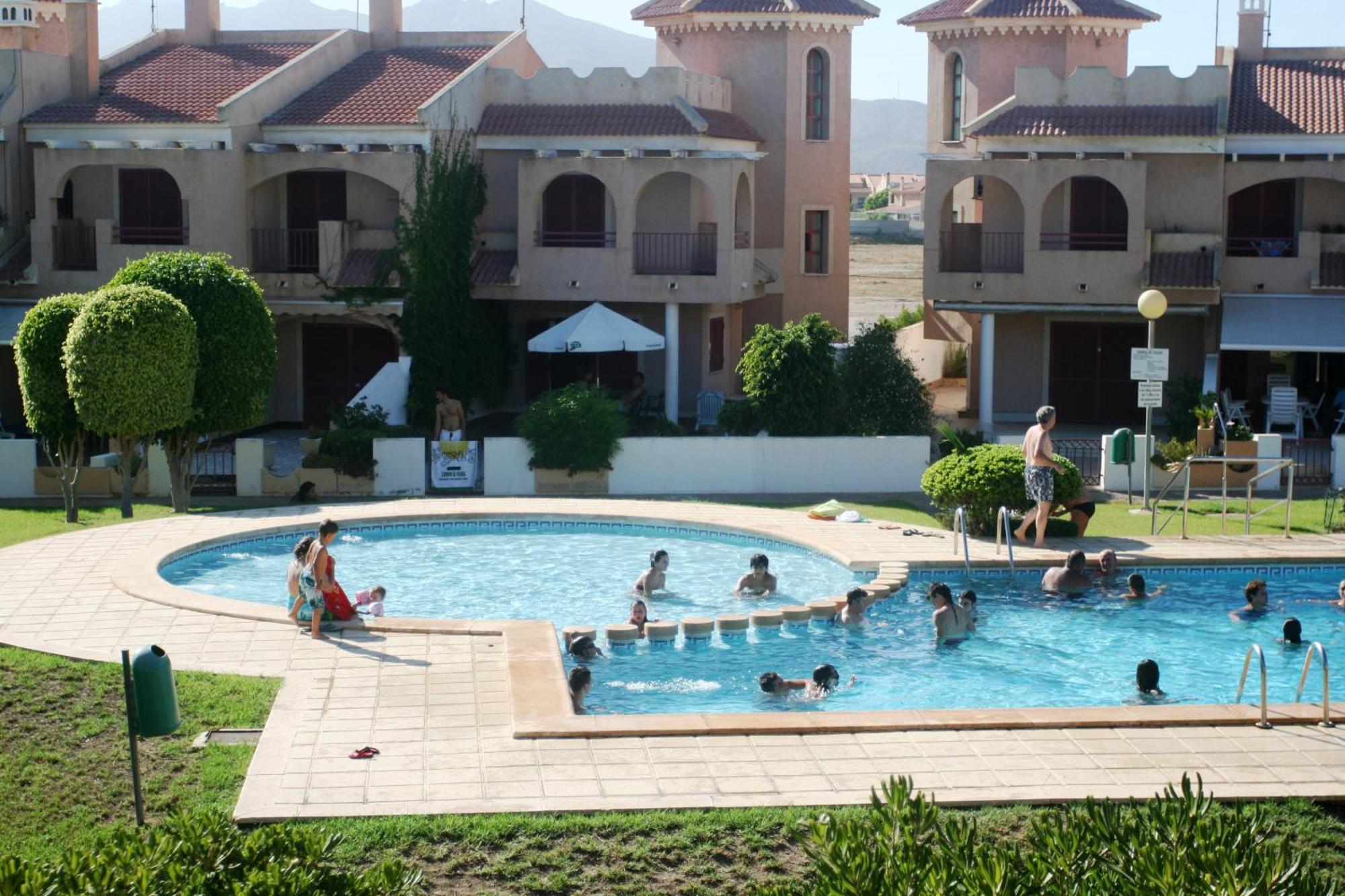 El Puerto de Mazarrón Precioso Duplex Con Piscina, En 1ª Linea De Playaヴィラ エクステリア 写真