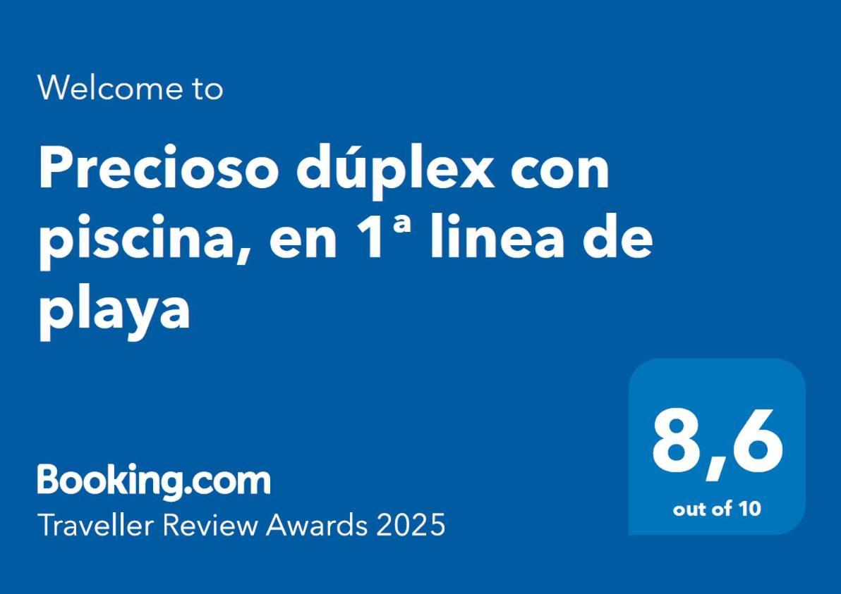 El Puerto de Mazarrón Precioso Duplex Con Piscina, En 1ª Linea De Playaヴィラ エクステリア 写真